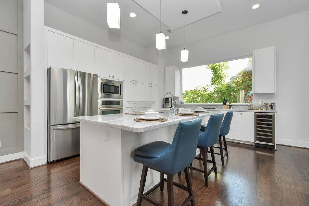 Casa Labella - Downtown Skyline Views - Sleeps 10 Houston Exterior foto